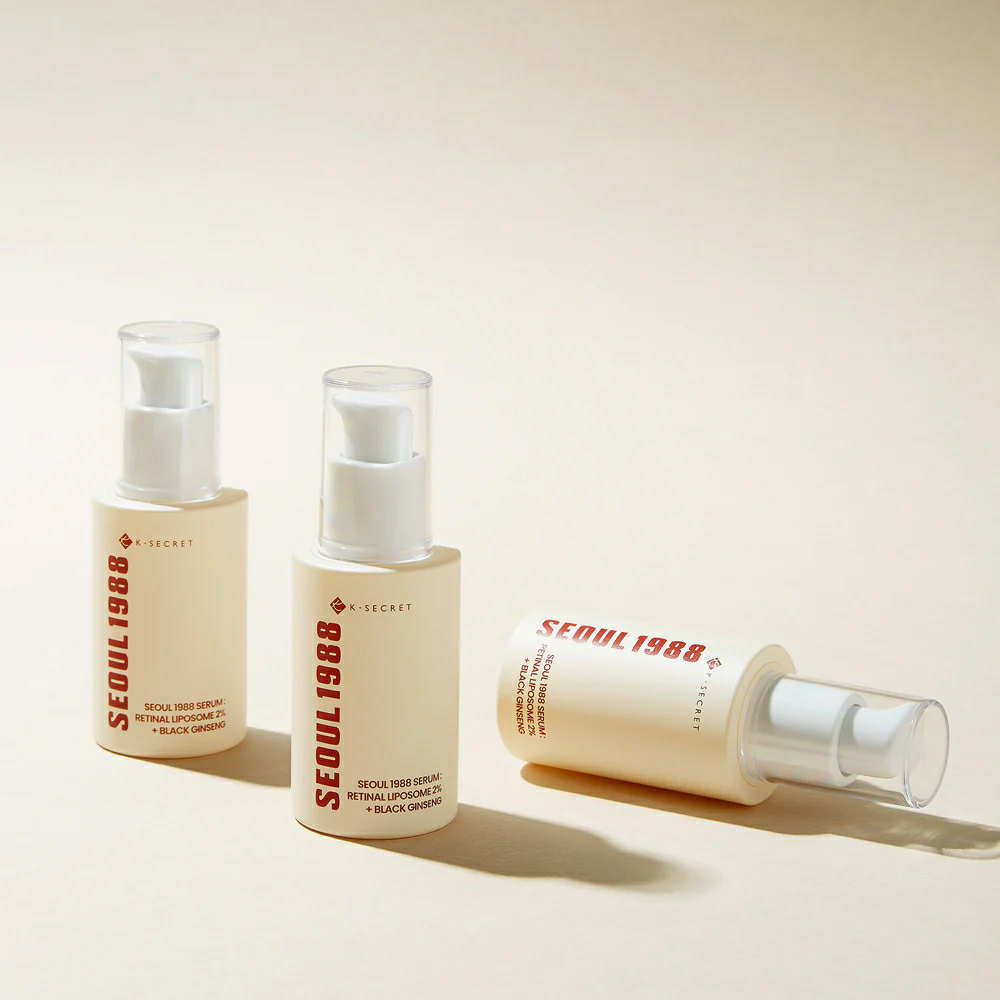 Picture of K-SECRET SEOUL 1988 Serum Retinal Liposome 2% + Black Ginseng serum 30ml
