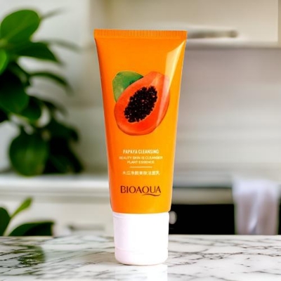 Picture of BIOAQUA Papaya Cleanser face Wash -100gm (1PCs)