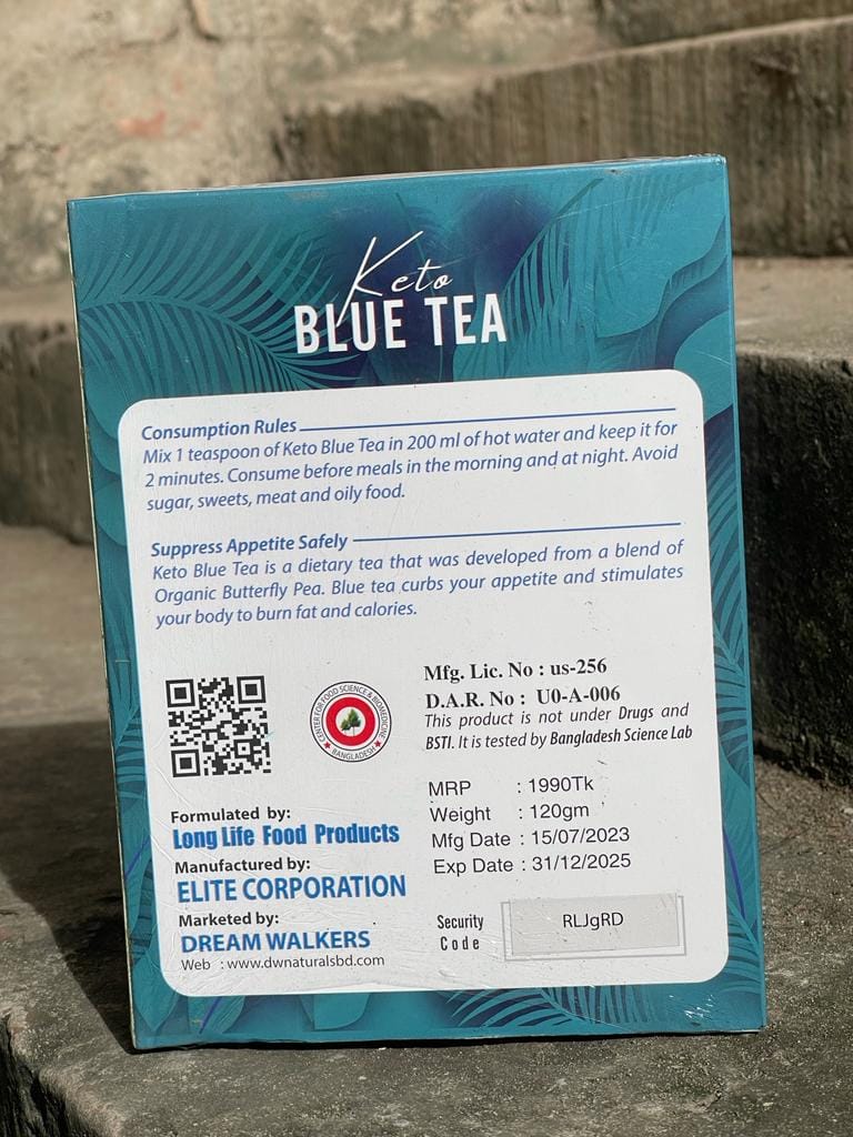 Picture of Keto Blue Tea Price In Bangladesh For Sliming Body