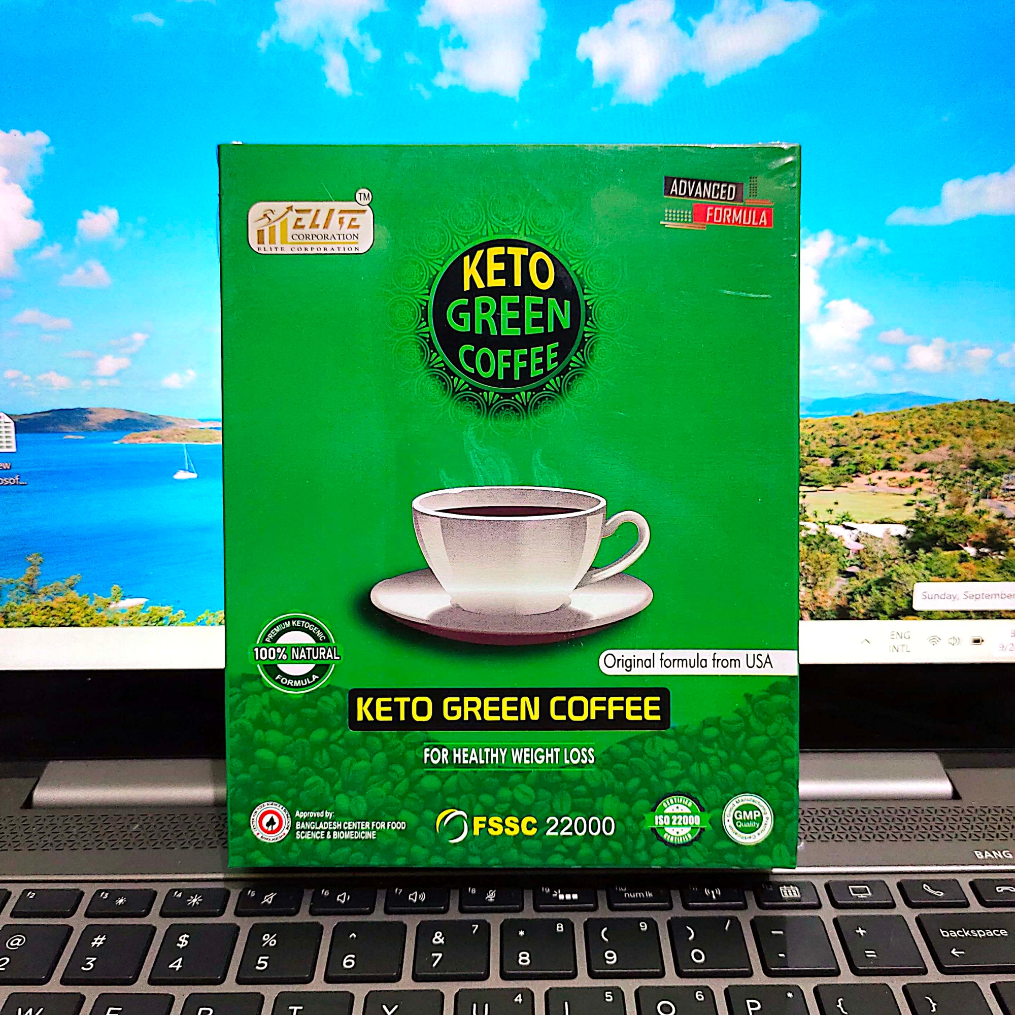 Picture of Keto green coffee for weight loss