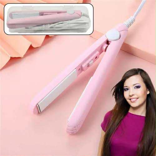 Picture of Mini Hair Flat Iron Ceramic Plate Hair Straightener