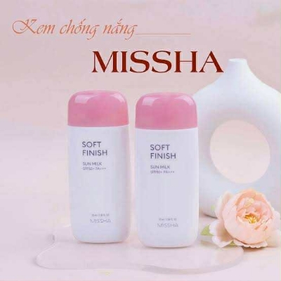 Picture of Missha All Around Safe Block Soft Finish Sun Milk SPF50+ Or PA+++