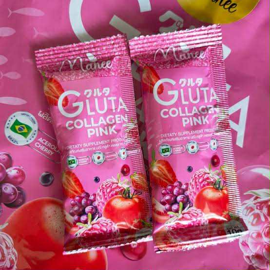 Picture of Manee Gluta Collagen Pink Juice 30pcs Pack