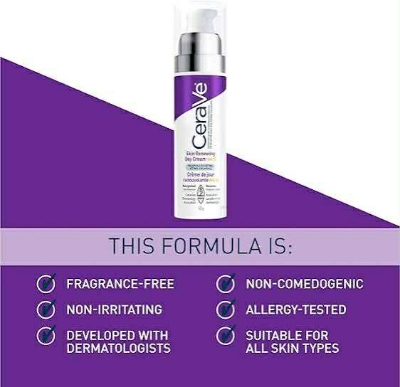 Picture of CeraVe Skin Renewing Day Cream with Sunscreen SPF 30 – Anti-Aging Moisturizer with Encapsulated Retinol, Hyaluronic Acid & Ceramides (50 gm) 2025