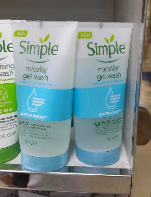 Picture of Simple Water Boost Micellar Facial Gel Wash 150ml