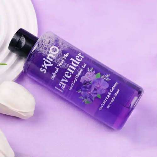 Picture of SKINO LAVENDER SOOTHING SHOWER GEL 220ML