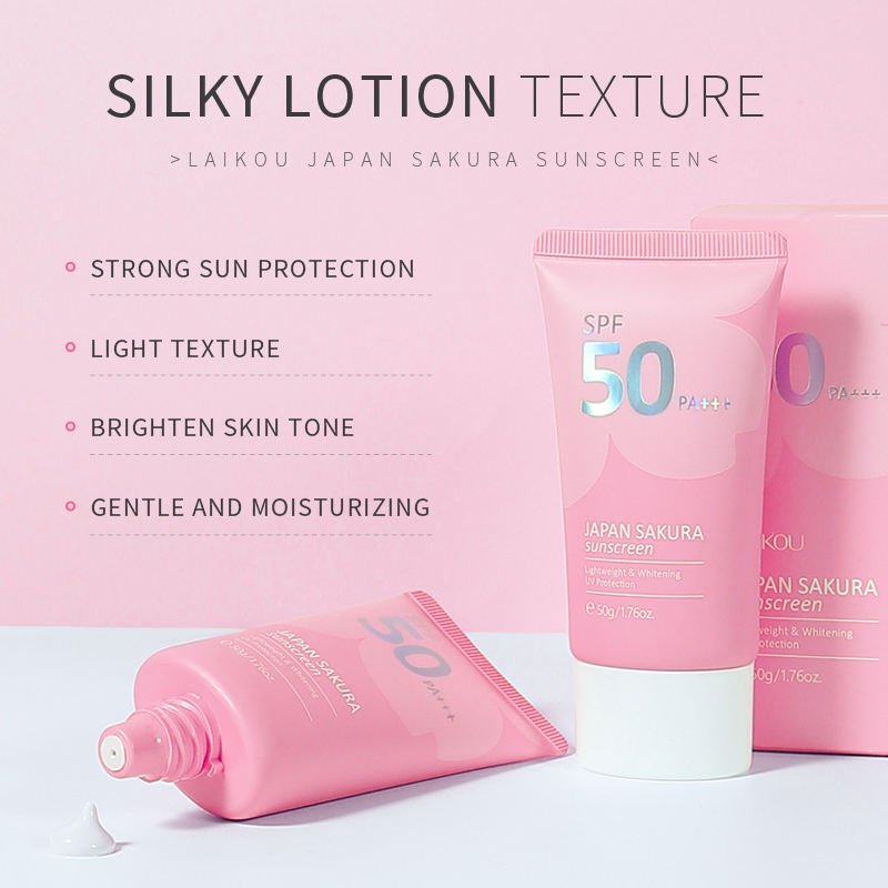 Picture of Japan Sakura Sunscreen SPF 50pa+++ - 50gm