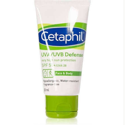 Picture of Cetaphil UVA/UVB Defense SPF 50+ for Face & Body 50ml