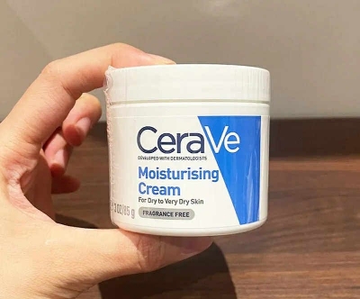 Picture of Cerave Moisturizing Cream Nicotinamide Hydrating Repair Skin Barrier Moisturizer Brighten Skin Tone Face Cream C Cream 85g
