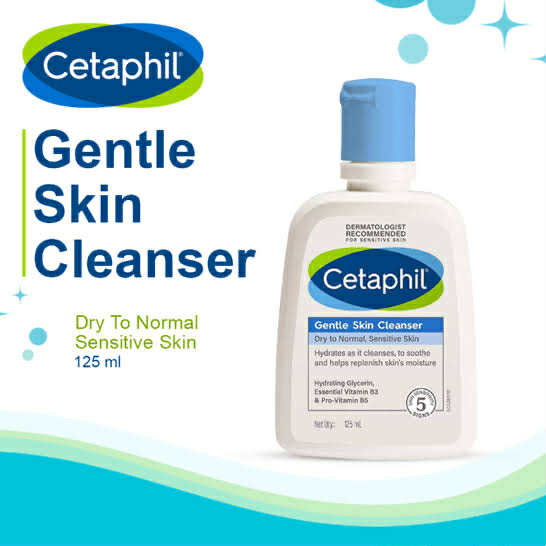 Picture of Cetaphil Gentle Skin Face Cleanser for All Skin Types 125ml