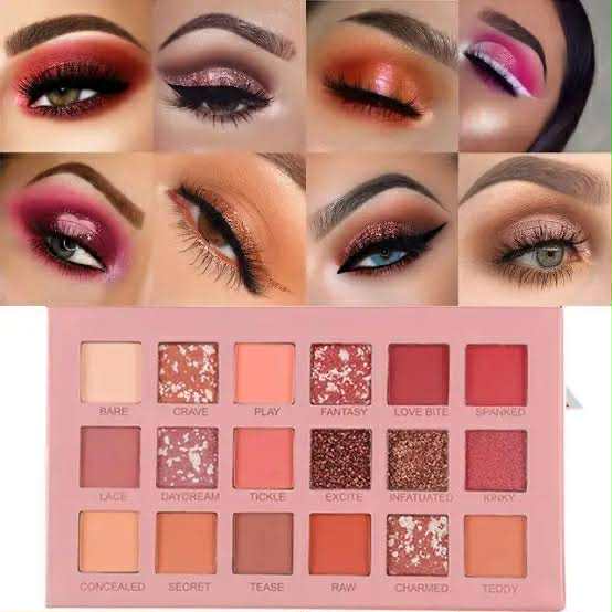 Picture of 18 Colors eyeshadow pallete Glitter Makeup Matte Eye shadow make up palette