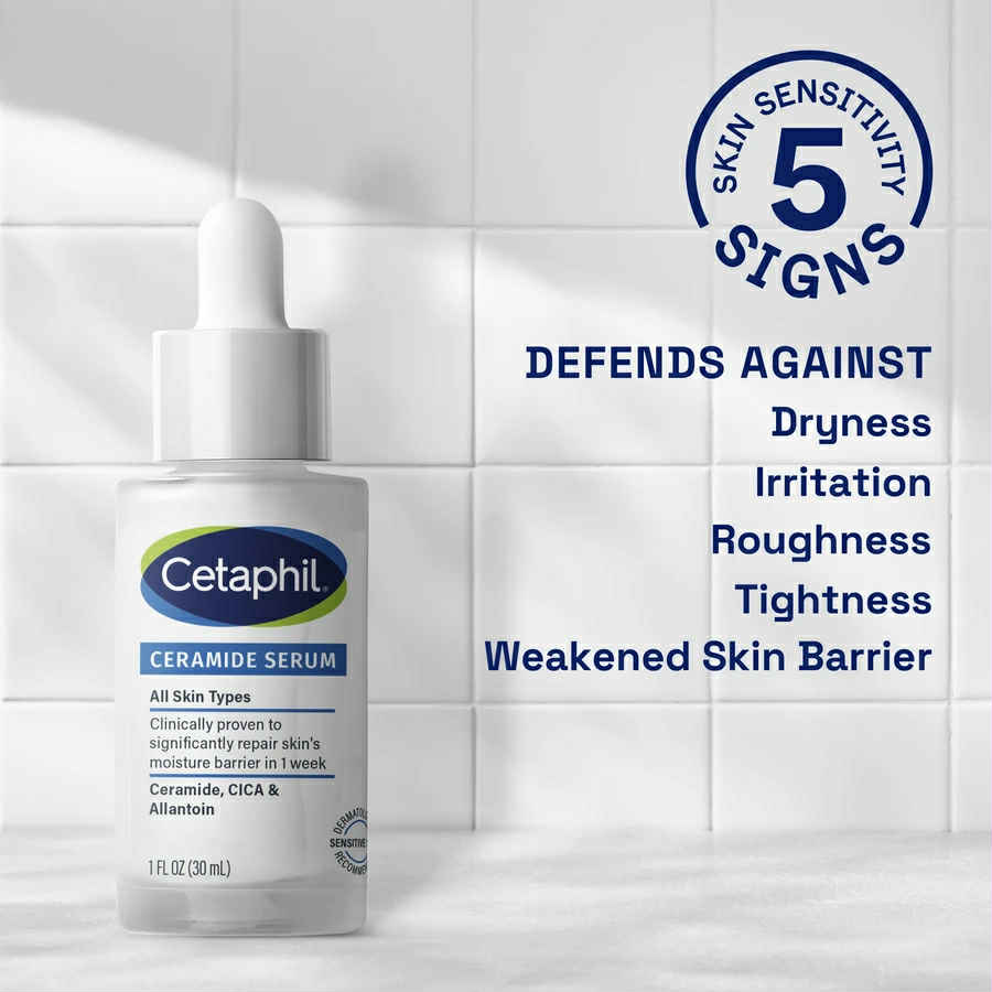 Picture of Cetaphil, Ceramide Serum, Fragrance Free, 1 fl oz (30 ml)