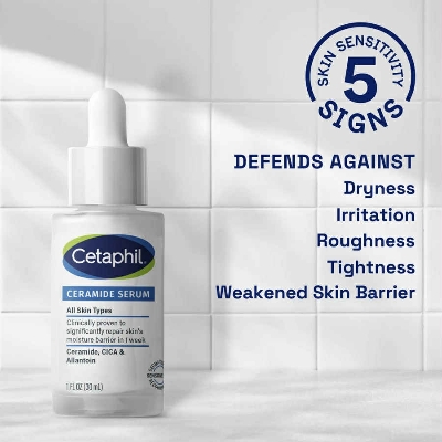 Picture of Cetaphil, Ceramide Serum, Fragrance Free, 1 fl oz (30 ml)