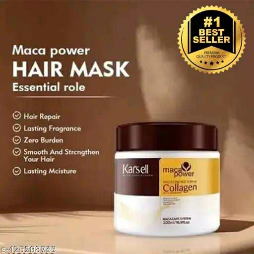 Picture of Karseell Professional Hair Smoothing Collagen Treatment 500ml Organic Argan Oil Hair Mask