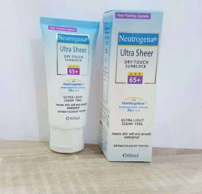 Picture of Neutrogena Ultra Sheer Dry-Touch Sunblock SPF-65+ (India) - 60ml