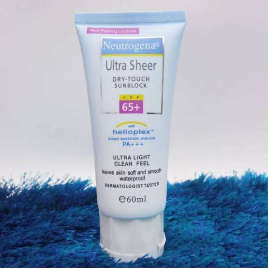 Picture of Neutrogena Ultra Sheer Dry-Touch Sunblock SPF-65+ (India) - 60ml