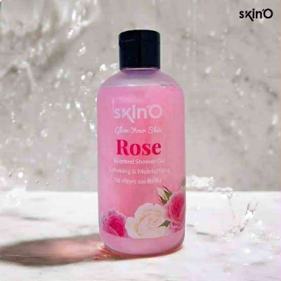 Picture of SKINO STRAWBERRY+ROSE COMBO SCENTED SHOWER GEL 220ML (made in bangladesh)