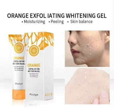 Picture of Orange Exfoliating Whitening Gel Orange Exfoliating Gel Scrub Face Whitening Whitening Lazy Cream For Face