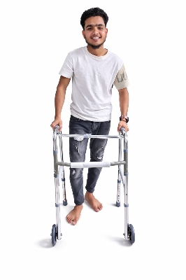 Picture of Premium Adjustable Walking Frame with Wheels
