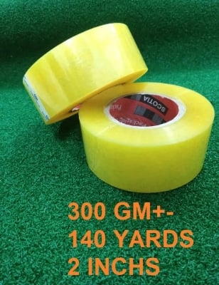Picture of Gum Tape 140 Yards 2'' 300GM Scotch Tape For Packaging - Clear