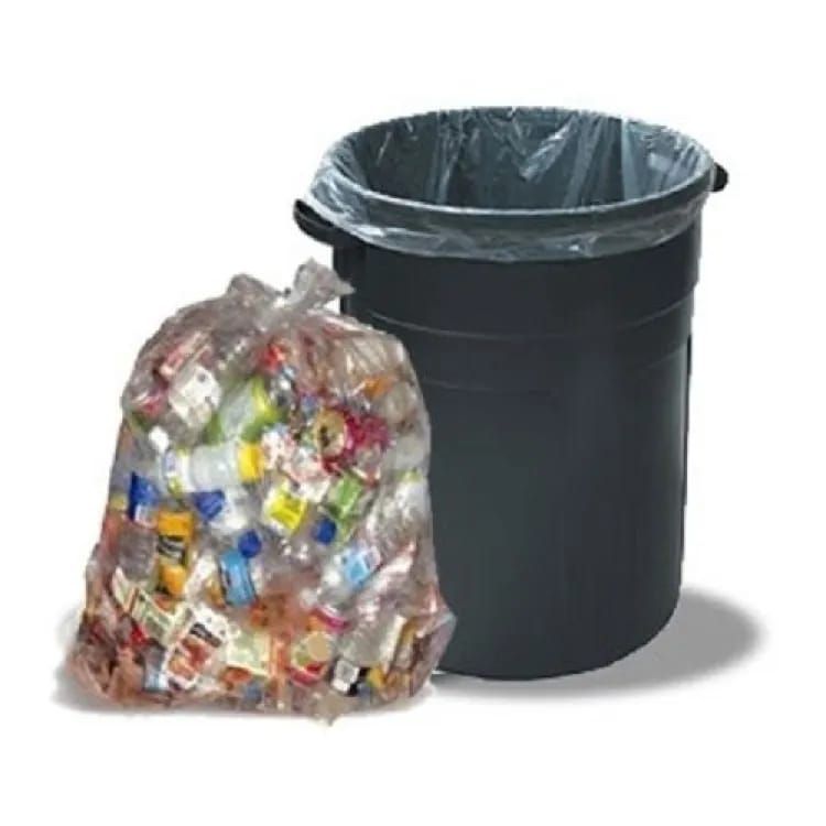 Picture of Transparent (24" X18") 25PCS Trash Bag / Poly Bag / Garbage Bag / Moyla Felar Bag / Polibag - Clear