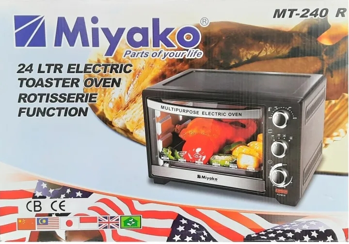 Picture of 24 Liter Miyako Electric Oven MT-24 - Silver