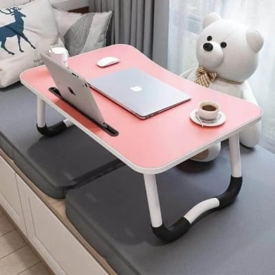 Picture of Portable Foldable Laptop Table - Home Laptop/Notebook Stand Desk for Study - Multicolor
