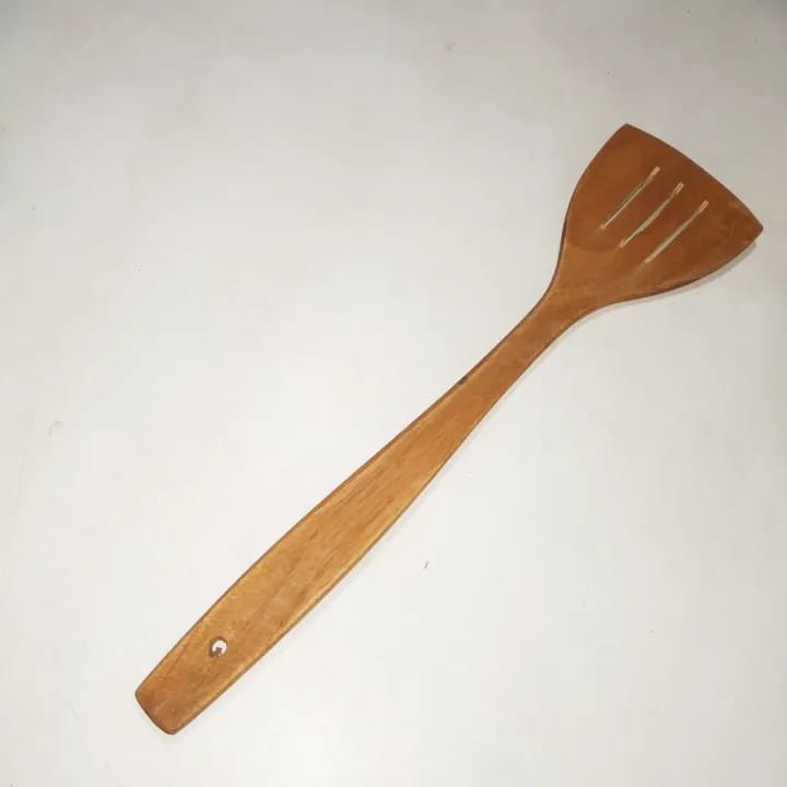 Picture of Wooden Kitchen Combo - 1Pieces Wooden Spoon 15 inch vip wooden cooking spoon set Wooden Kitchen spoon set - Brown