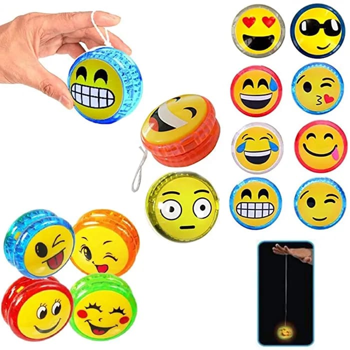 Picture of Yoyo Light with Rope Yo-yo with Flashing led Glow Light - Multicolor