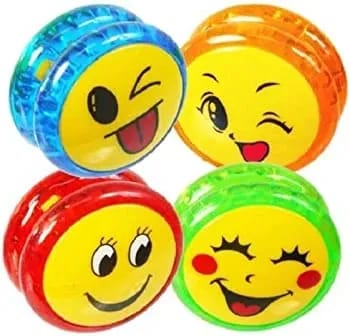 Picture of 2 pcs Yoyo Light with Rope Yo-yo with Flashing led Glow Light - Multicolor
