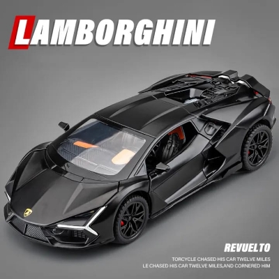 Picture of 1:32 lambos Revuelto Supercar Alloy Model Car Toy Diecasts Casting Sound and Light Car Toys For Children Vehicle - Multicolor
