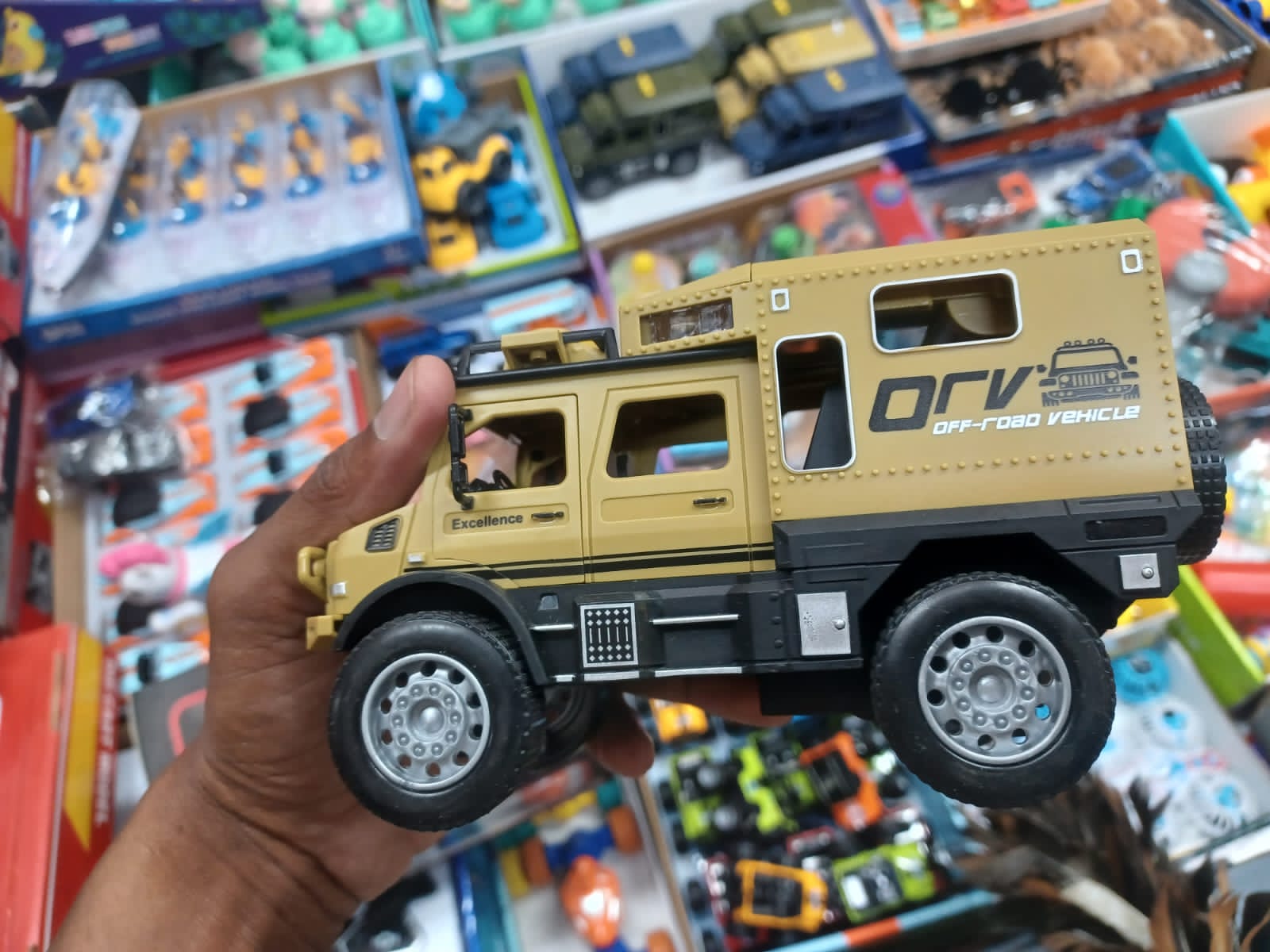 Picture of Durable Plastic Body War Vehicles for Kids - Multicolor