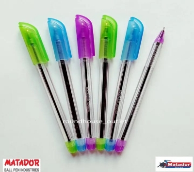 Picture of 12Pcs Matador all time pen  black ink - Multicolor