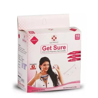 Picture of Get Sure Pregnancy Test Strip - 2pcs - Multicolor