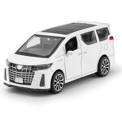 Picture of Toyota Alphard 1:36 alloy Children's toys baby educational Warrior toy car simulation business car model - White