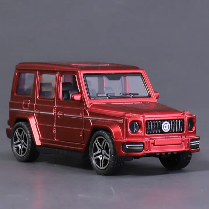 Picture of Mercedes Benz AMG G63 Red 1:36 alloy metal body model toy car for kids boys gift - Red