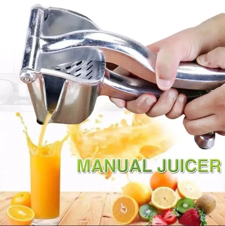 Picture of Multifunctional - Real Aluminum Steel Manual Juicer Hand Squeezer Fruit Juice Manual - Juice Machine Orange Lemon Smoothie - Multicolor