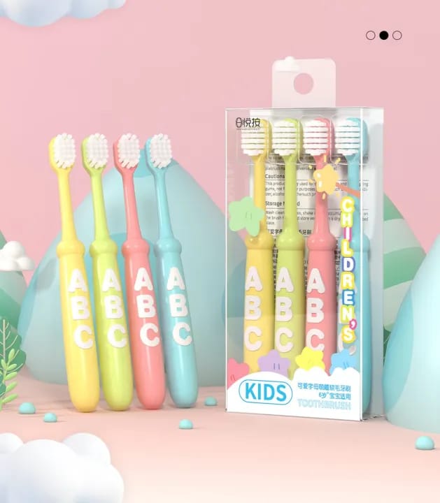 Picture of Baby Hand brush Children's toothbrush soft-bristled CN -3pcs Set - Multicolor