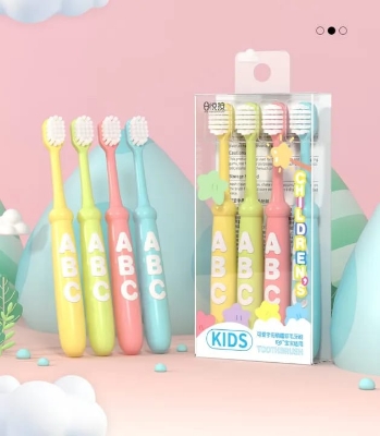 Picture of Baby Hand brush Children's toothbrush soft-bristled CN -3pcs Set - Multicolor