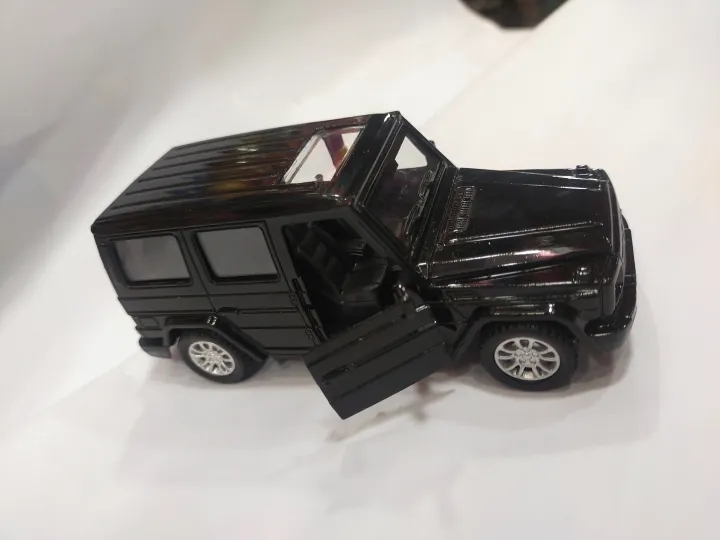 Picture of Black 1:24 diecast alloy car mercedes benz die cast model g-class alloy toy car - Black