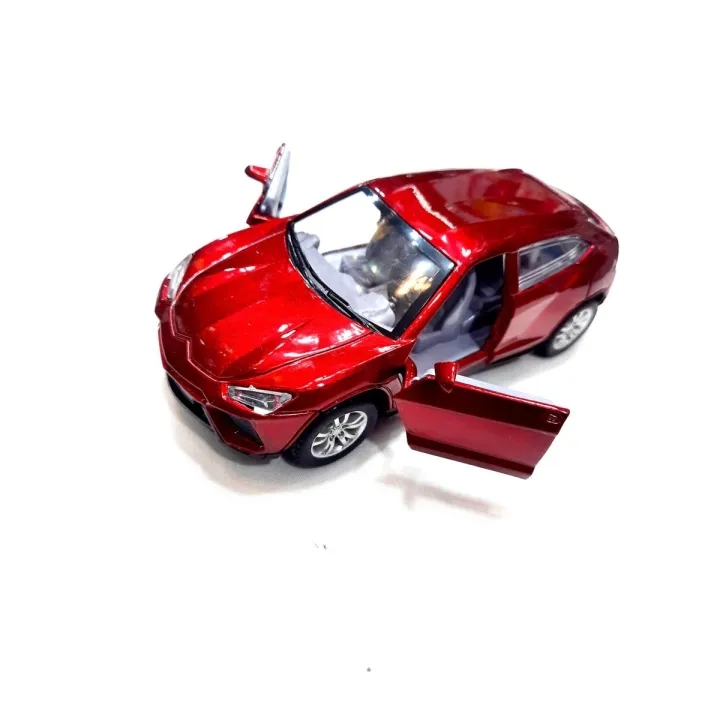 Picture of Diecast Mini Auto Alloy Car Models Kids Toys For Children Classic Metal Car - Red