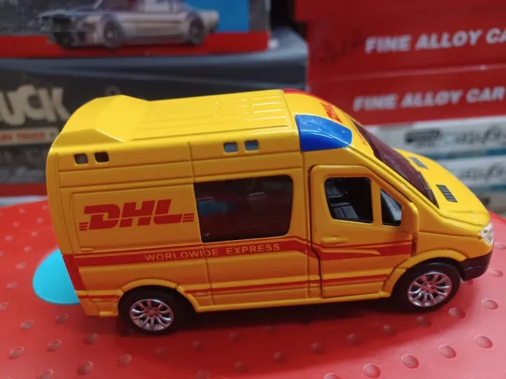 Picture of Mercedes-Benz Sprinter DHL Die-cast vehicles - Yellow