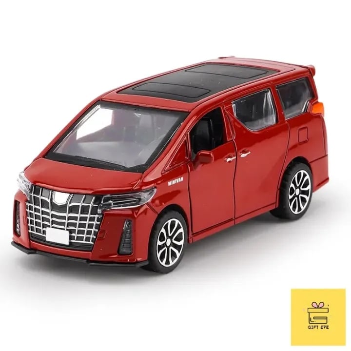 Picture of Red Toyota Alphard 1:36 alloy Children's toys baby educational Warrior toy car simulation business car model - Red