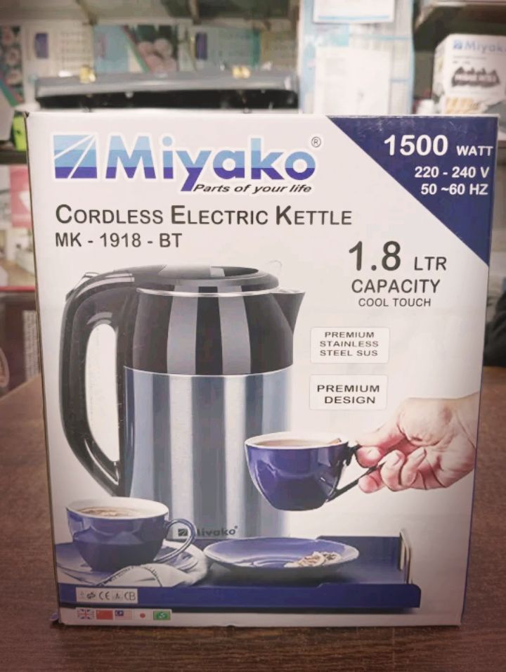 Picture of Miyako 1.8 liter elictric ketle - Multicolor