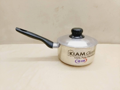 Picture of 18 cm Kiam Milk Pan with Lid Aluminium. Milk Pan, Milk Pot, Tea Pot. Model: T25. - Multicolor
