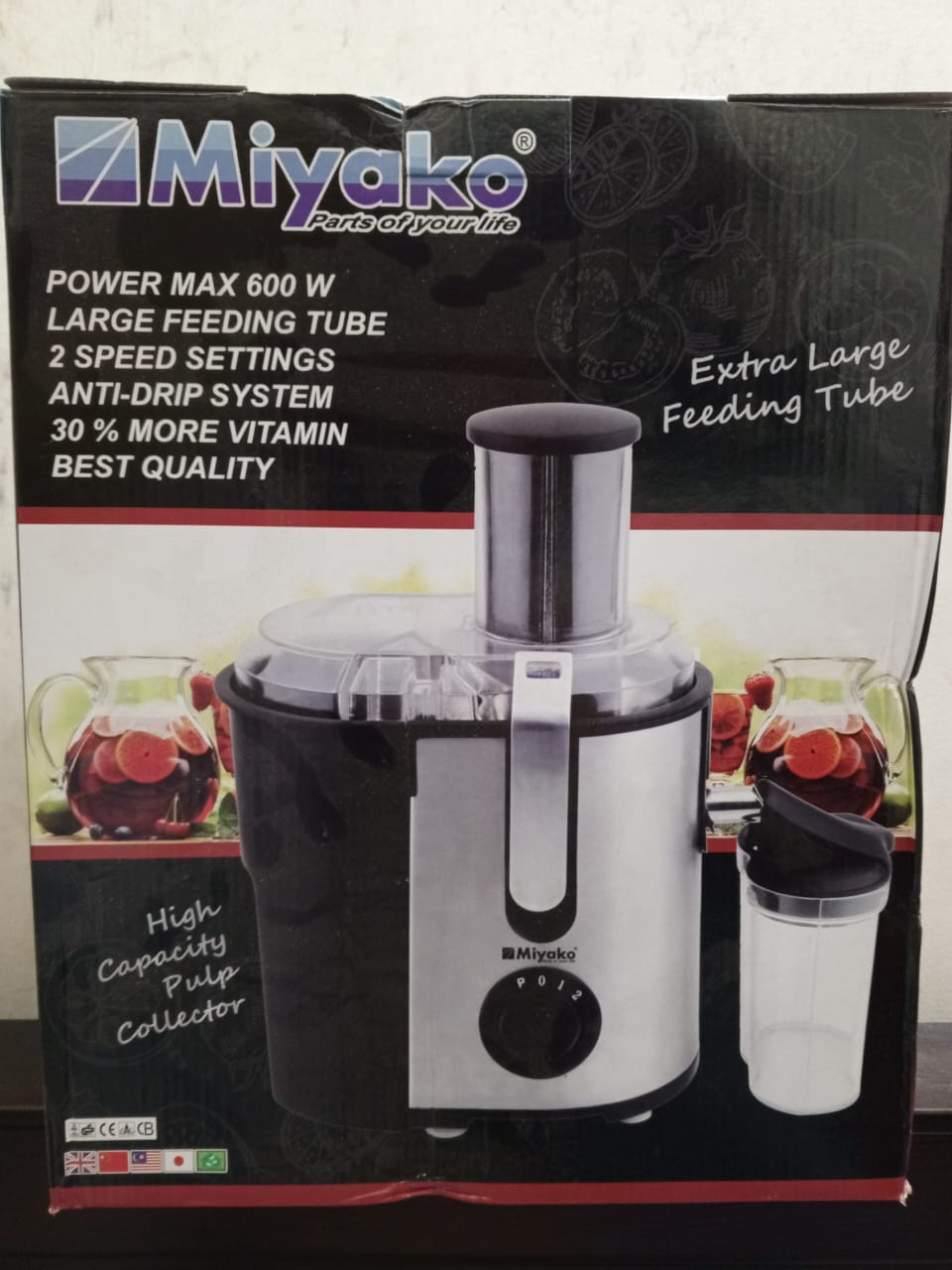 Picture of Miyako Fresh Juicer MFJ-516 WATT-500 - multi colour