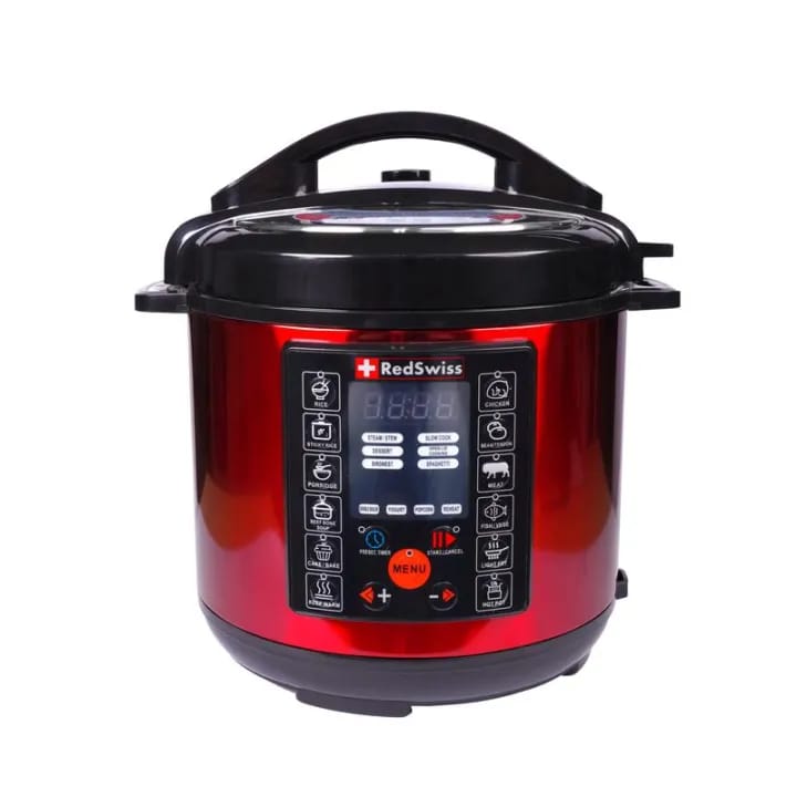 Picture of RedSwiss Electric Pressure Cooker RSPC-651 - Red