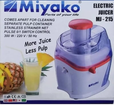 Picture of Miyako electric juicer MJ-215 - Clear