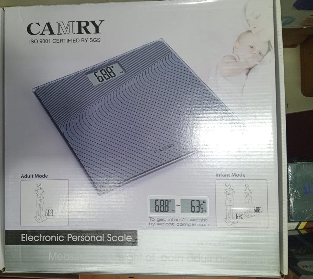 Picture of Camry Electronic Personal Scale with Anti-Slip Surface – EB9345 - Multicolor