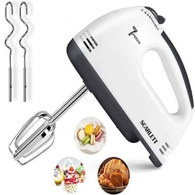 Picture of Scarlett (model HE-133) Super Hand Mixer / Egg Beater / Hand Egg Mixer - White